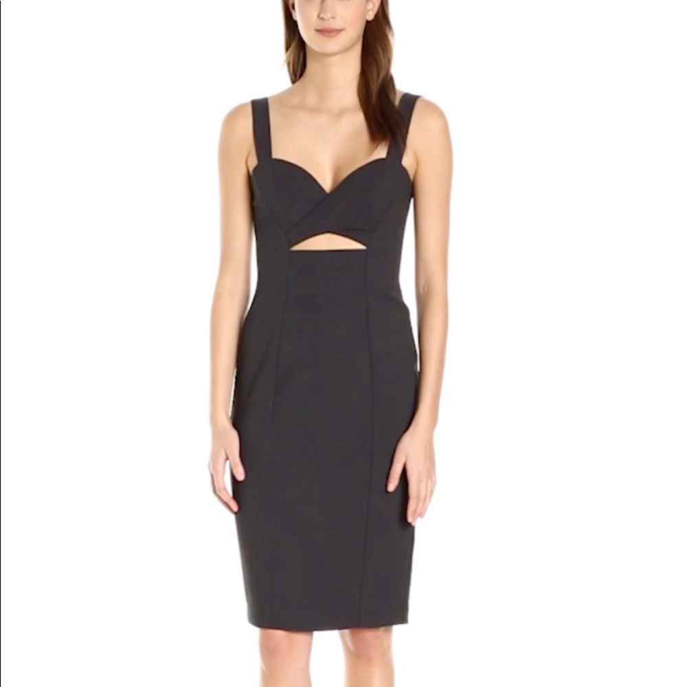 Black halo dress